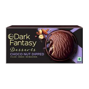 Dark Fantasy Desserts Choco Nut Dipped 100gm Indian