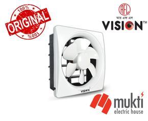VISION Exhaust Wall Fan 10 Inch White PVC Plastic