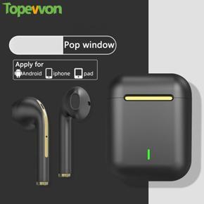 J18 TWS In Ear Blutooth Earphones Mini Wireless Sport Headset Stereo Earbuds Headphones for Mobile Phone