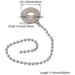 2X Zinc Alloy Cymbal Sizzler Extension Chain for Drum Jazz Set Used for Drum Kits, Jazz Drums