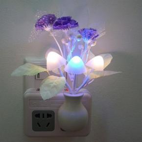 LED Mushroom Night Light Lamp - Multi Color