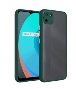 Realme C11 Translucent Matte Cover (Shockproof And Anti-Drop Protection) Smoky Frosted Case