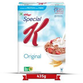 Kelloggs Special K Low Fat Breakfast Cereals High in B group Vitamins Source of Protein & Fibre Naturally Cholesterol Free 435g