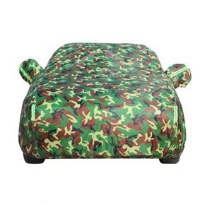 Car Cover All-weather Protection Full Covers with Reflective Strip Camouflage Style Auto Cover Sunscreen Protection Dustproof&Waterproof UV Scratch-Resistant Universal, XXL