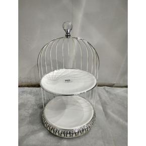 1432D Cake Serving Dish 2 Layer 37x18cm