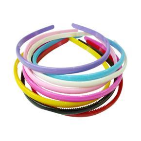 Multicolor round hair band for girls and women - 2 pcs