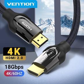 Vention HDMI 2.0 Cable Laptop to TV 4k 60Hz Cable for Gaming Splitter Switch TV LCD Laptop PS3 Projector Computer HDMI to HDMI Cable 2M 5M 10M 15M