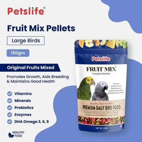 Petslife Fruit Mix Large Bird Food 150gm