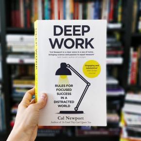 Deep Work: Rules for Focused Success in a Distracted World (Paperback) by Cal Newport