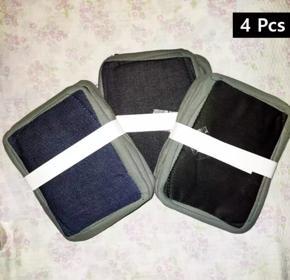 4 Pcs Cotton Made Kitchen Lusni Standard Quality for handling hot items