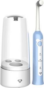 Three-dimensional double head smart electric toothbrush NY512 non-Bluetooth models # Blue Adult - Blue Adult