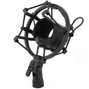 Microphone Metal Shock Mount Holder Clip for 43‑50mm Diameter Condenser Mic Studio Recording