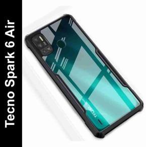 Ultra Thin 360 Degree Protection Crystal Clear Tranparent Bumper Back Cover Case for TECNO Spark 6 air