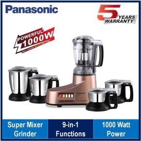 Panasonic MX-AC555 Heavy Duty 9-in-1 Super Mixer Grinder | 1000 Watt