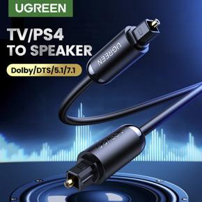 UGREEN Optical Audio Cable Fiber Audio Digital Toslink Cable for Home Theater, Sound bar, TV, PS4, Xbox, Blu-Ray Players, Playstation, and More