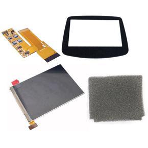 ARELENE Replacement IPS LCD Screen with Ribbon Cable Screen Cover Repair Full Kit for GBA GameBoy Advance GBA Game Console