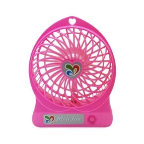 Mini Usb Rechargeable Fan - Pink