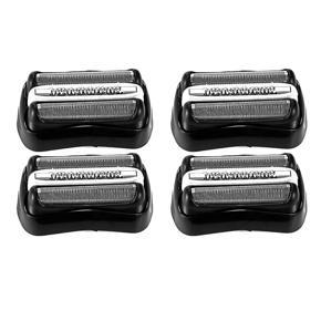 BRADOO 4PCS 32B Shaver Replacement Part for Braun Series 3,Replacement Foil & Cutter for Braun Series 3010S 3040S