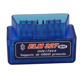 ELM327 Latest Version V2.1 Bluetooth Super Mini ELM327 OBD2 II Scan Tool Car Auto Diagnostic Tool for Windows (blue)