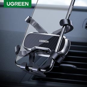 UGREEN Gravity Car Phone Holder Adjustable For Phone in Car Air Vent Clip Mount CellPhone Holder Stand For Xiaomi iPhone XS MAX Huawei Vivo Oneplus