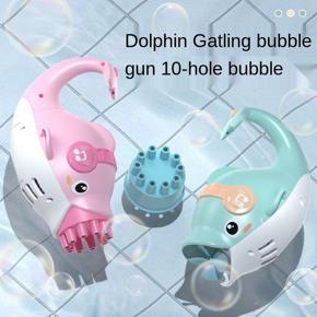Dolphin Bubble Gun Blowing Automatic Soap For Kids