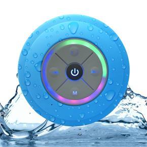 Creative sucker flash music Bluetooth speaker bathroom audio Q9