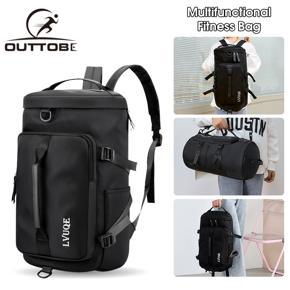 Outtobe Travel Bag Fitness Bag Dry and Wet Separation Compartment Outdoor Sports Bag Shoulder Bag Gym Dry Wet Separation Training Backpack Portable Travel Yoga Swimming Fitness Bag