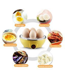 Electric Automatic Egg Boiler / Egg Poacher for Steaming, Cooking, Boiling and Frying - Multicolor
