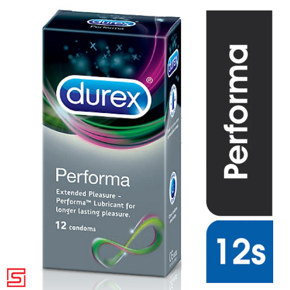 Durex Performa Longer Lasting Condoms - 12pcs