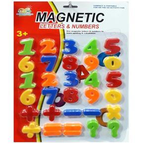 Magnetic Numbers & Symbols for Educating Kids in Fun -Educational Alphabet Refrigerator Magnets - Multicolors
