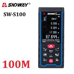 SNDWAY Distance Meter Trena Roulette Tape Color Display Rangefinder Rechargeable Distance Measure Tools