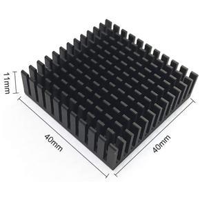 XHHDQES 10Pcs/Lot 40 x 40 x 11mm 40mm Heat Sink Aluminum Heatsink Cooler for LED Light