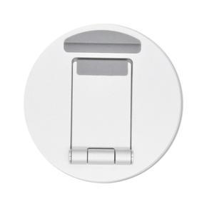 Foldable Universal Computer Desktop Display Holder Storage Shelve Holder - silver