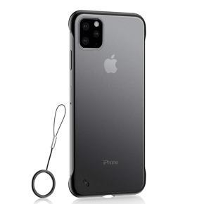 Apple iPhone 11 (6.1) Frameless Luxury Shock Proof Ultra Thin Cover with Finger Ring