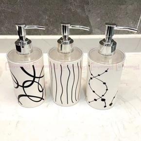 1pcs Bathroom Soap Dispensers Plastic Lotion Shampoo Shower Gel Holder Soap Dispenser for Home Decoration