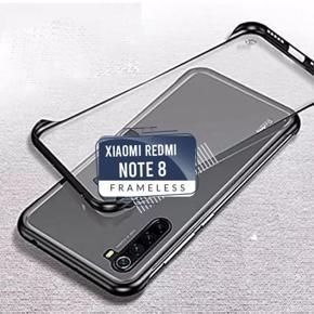 For Redmi Note 8 Frameless Matte Transparent Back Cover without ring