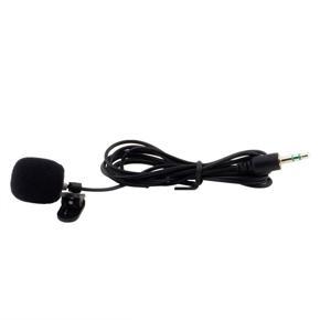 TE Portable Mini 3.5mm Tie Lapel Lavalier Clip Microphone for Lectures Teaching