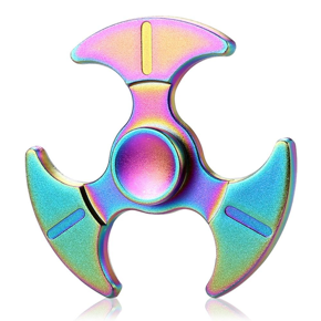3 Shape Metal Fidget Spinner Toy