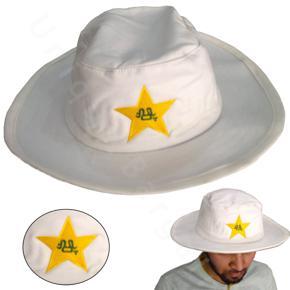 Cricket Team Hat in White Color For Umpire or Captain