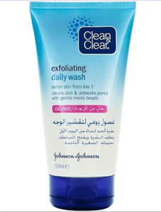 Clean & Clear exfoliating daily wash 150ml