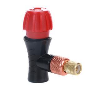 2 in 1 Bike Manual CO2 Inflator Bike Pump Tyre Tube Inflator Compatible Presta Schrader Valve