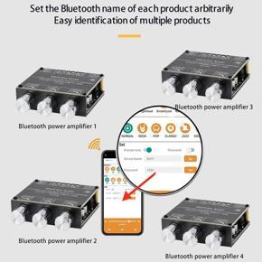 XHHDQES XY-E30H 2.1-Channel Bluetooth Audio Amplifier Board Module High and Low Tone Subwoofer Digital Power Amplifier Board