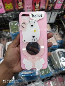 Fashionable Styles Hello Kitty Mirror Case Back Cover FOR Realme C15