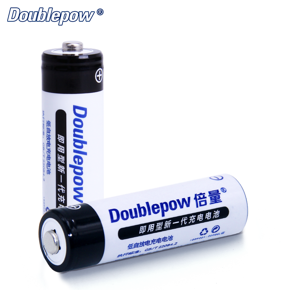 Doublepow High Performance AA-1.2v 1300mah NiMH rechargeable battery cell-2piece