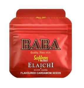 Baba Elaichi Mouth Freshener Flavored Cardamom Seeds 0.15g Each X 120 Pices