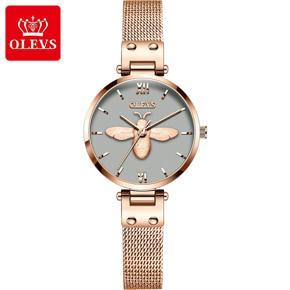 OLEVS Fashion Women Watch 3D Bee Decoration Ladies Quartz Watch Casual Cute Wristwatch For Women - 6895