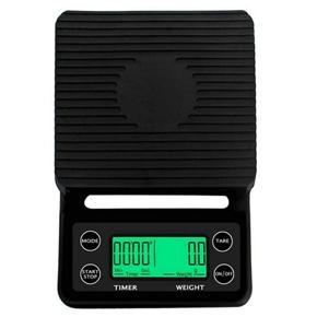 ARELENE Household Drip Coffee Scale with Timer 0.1G High Precision Electronic Scales Digital Kitchen Food Scale Weight Balance