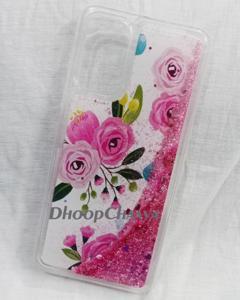 For Xiaomi Redmi 9 Power / Xiaomi Redmi 9T / Xiaomi Redmi Note 9 4G / POCO M3 - Unique Design Liquid 3D Glitter Floating Soft TPU Clear Case Cover