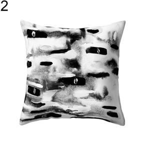 Peach Skin Abstract Geometric Home Decorative Throw Pillow Case Cushion Cover