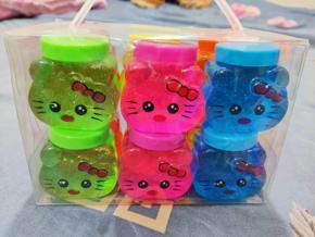 Baby Toys MUD Slime Crystal Color Hand Gum 1pcs